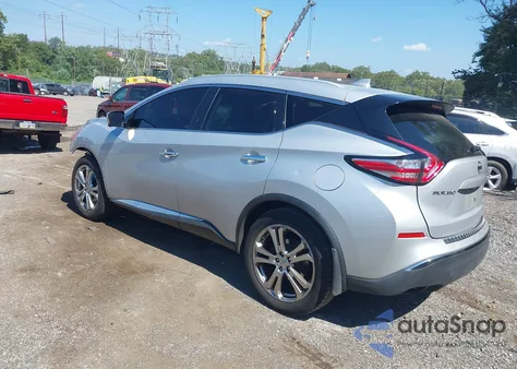 2018 Nissan Murano Platinum from USA, damaged, VIN 5N1AZ2MH4JN182002